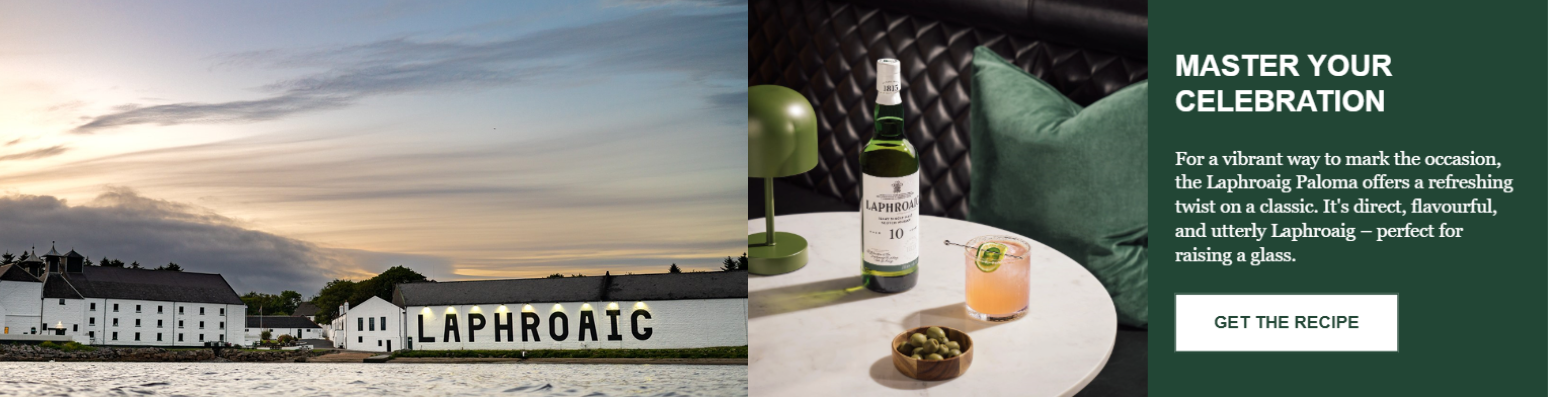 Master you Birthday with Laphroaig
